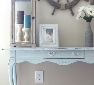 beach inspired sofa table mountainmodernlife.com