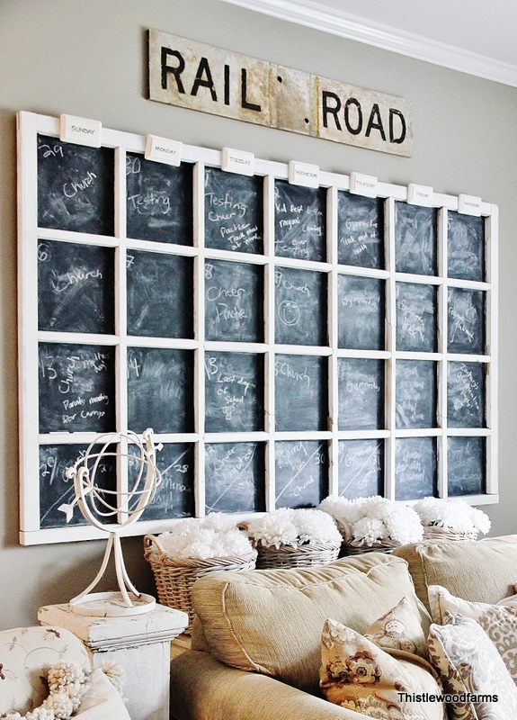 DIY-chalkboard-calendar-from-windows