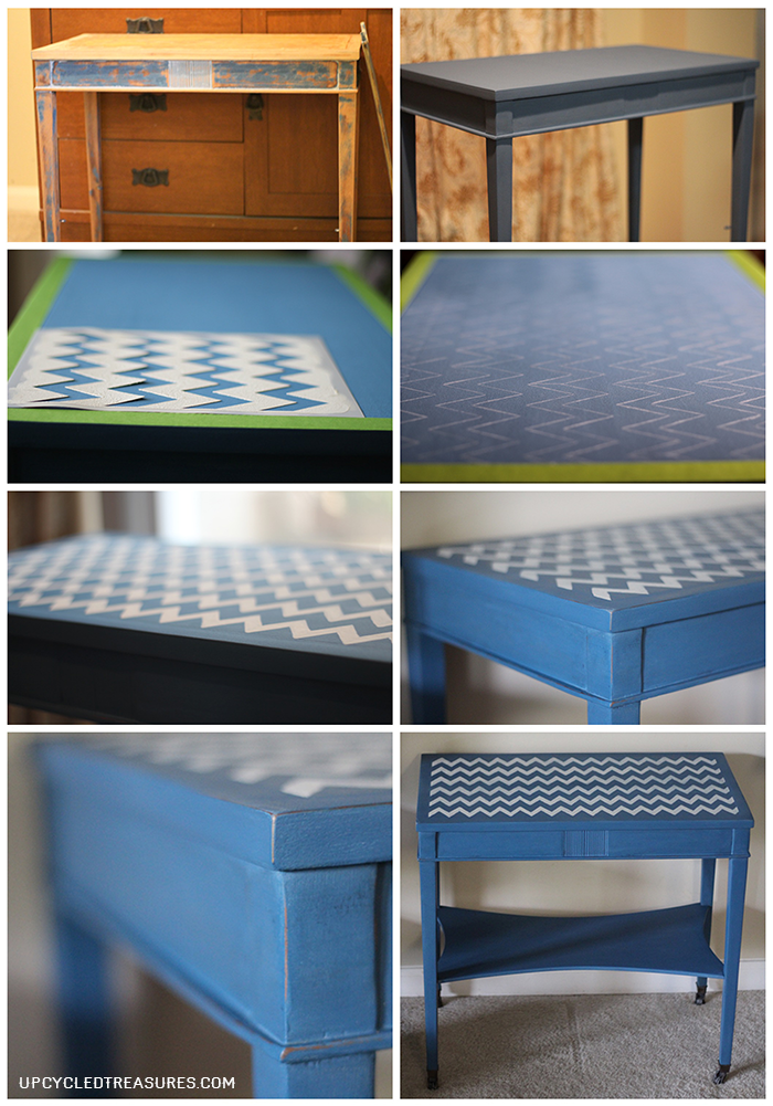 Easy Rental Kitchen Update + A 360 Makeover - How to update a rental kitchen on a budget plus a table gets a 360 makeover. UpcycledTreasures.com 