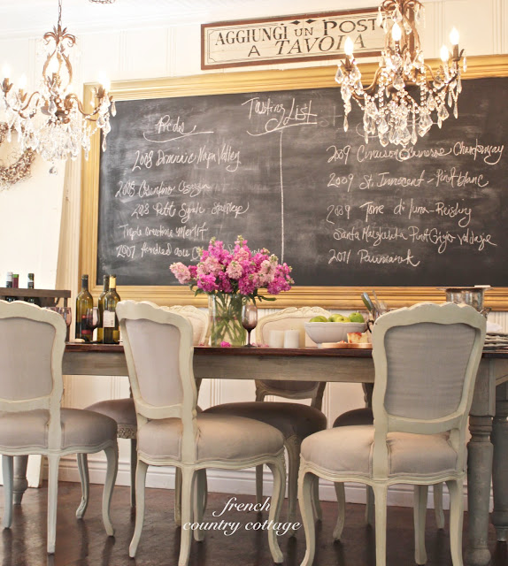 french-country-cottage-large-chalkboard-frame