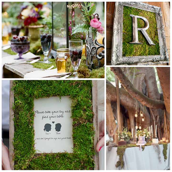 Check out how to Create a DIY Moss Frame! Perfect to display in your home, give as a gift, or use as wedding decor! MountainModernLife.com