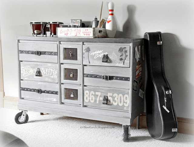 Rock & Roll Dresser via Bliss Ranch