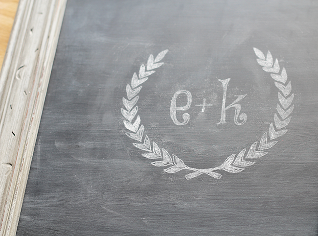 DIY Chalkboard Lettering Transfer - See how easy it can be to Transfer Designs onto Chalkboards using your printer! MountainModernLife.com