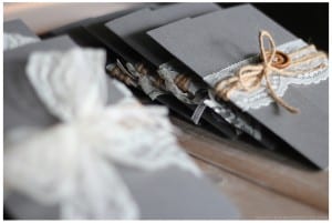 DIY Rustic Wedding Invitations | MountainModernLife.com