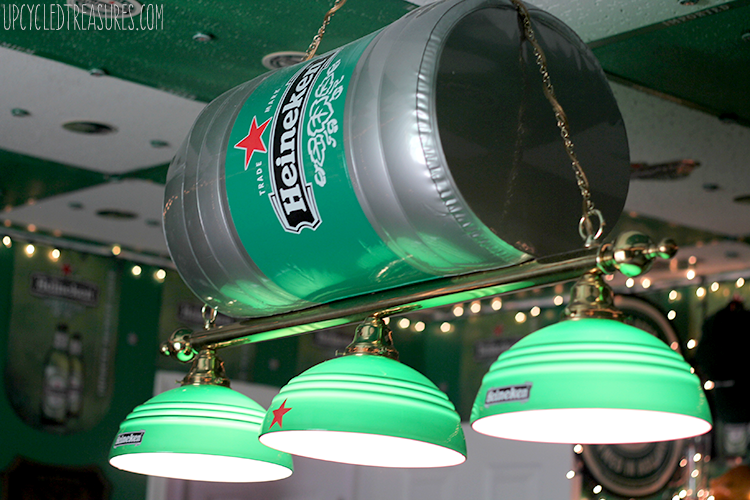 The Heineken Man Cave - Inspired by the Heineken Closet Commercial - UpcycledTreasures.com