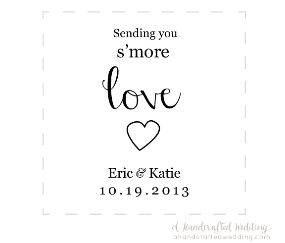 How to Make DIY S'more Kits. Such a fun idea for DIY favors at a rustic wedding or summer parties! Plus download FREE printable tags! MountainModernLife.com