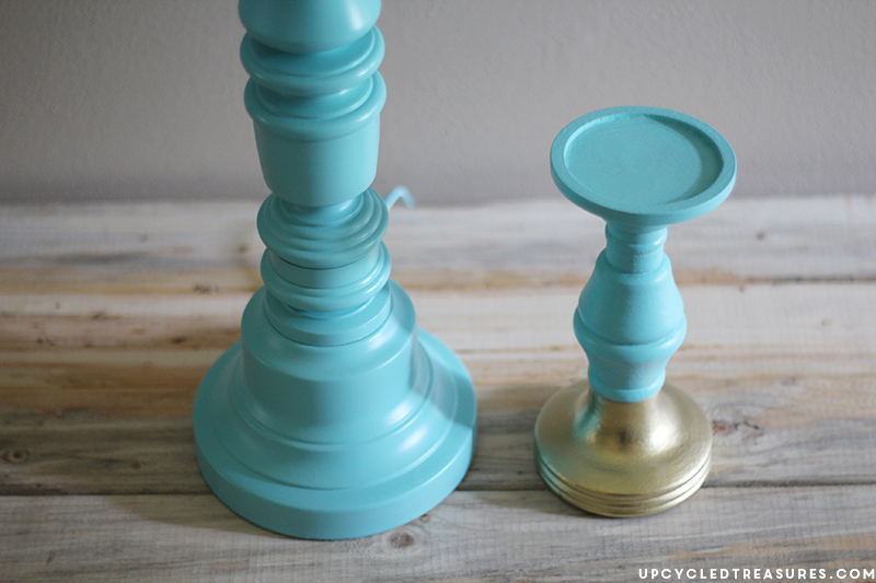 Check out this lamp makeover and see how easy it is to update an old, thrown out lamp into something modern and beautiful! MountainModernLife.com