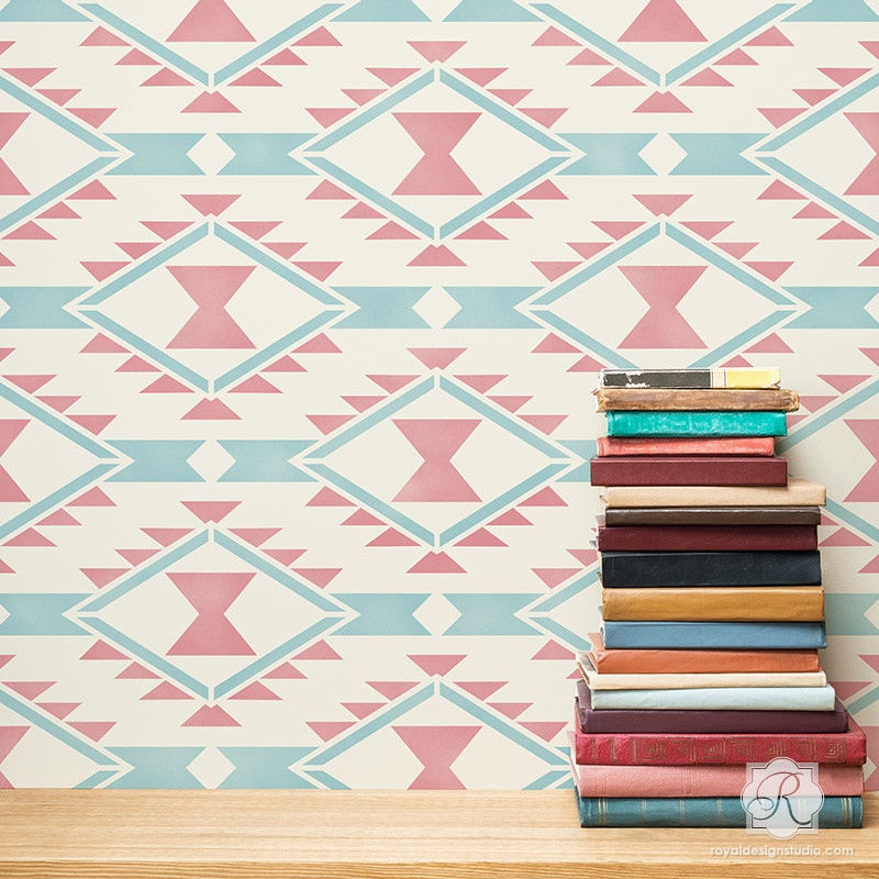 7032L-Navajo-Dreams-Damask-wall-stencil-pattern-2_1024x1024