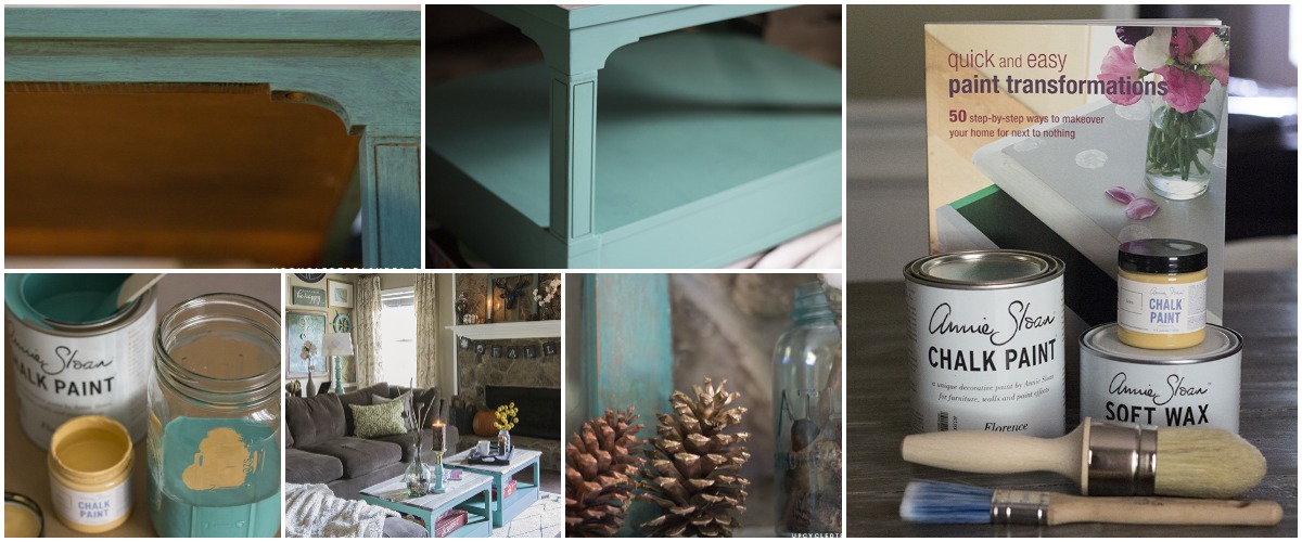 Ever thought about using Chalk Paint? If so check out this examination of its uses on these Upcycled Coffee Tables! UpcycledTreasures.com