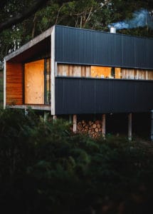 Looking for exterior home inspiration? Check out these 15 Modern Rustic Homes with Black Exteriors! MountainModernLife.com