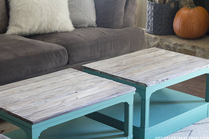 Ever thought about using Chalk Paint? If so check out this examination of its uses on these Upcycled Coffee Tables! UpcycledTreasures.com