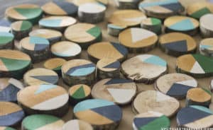 Looking for creative, affordable wall art ideas? See how easy it is to reimagine fallen branches into wood slice art! MountainModernLife.com