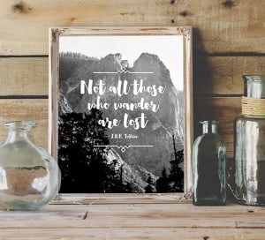 printable not all those that wander are lost mountainmodernlife.com