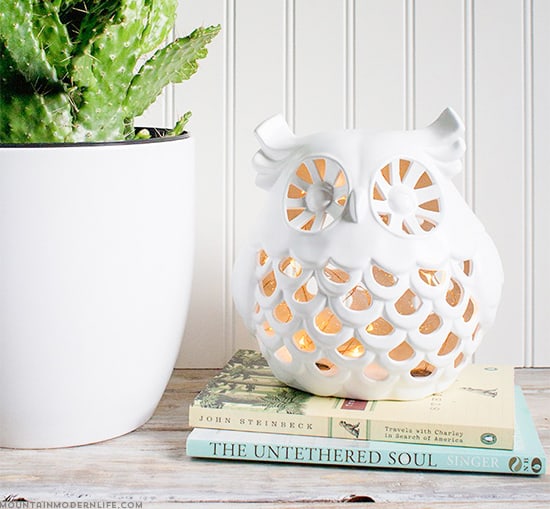 upcycled-diy-owl-nightlight-from-ceramic-decor-mountainmodernlife-com-550