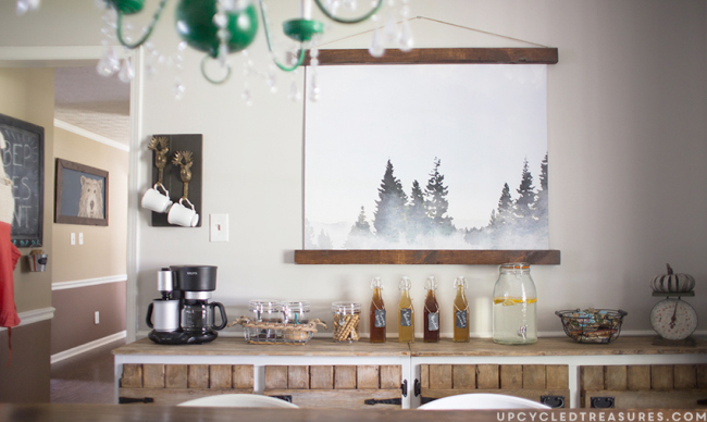 Rustic Fall Dining Room Decor + Color Trends | MountainModernLife.com