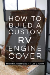 Looking for ways to update the "dog house" in your motorhome? Come see how we built this custom RV engine cover for our 2008 Tiffin Allegro Open Road 32LA!