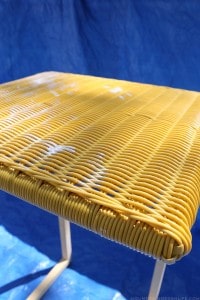 outdoor-yellow-laptop-table-makeover-before-mountainmodernlife.com