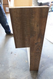 side panel of doghouse cover with flooring mountainmodernlife.com