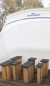 painting-drawers-inside-popup-paint-tent-mountainmodernlife.com