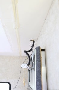 New Ceiling panel installed inside RV. MountainModernLife.com
