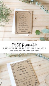 free-printable-rustic-whimsical-diy-wedding-invitation-template-mountainmodernlife.com