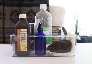 supplies to make metal rust