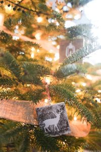 RV Christmas Home Tour - Come see how we decorated our tiny home on wheels for the holidays! MountainModernLife.com