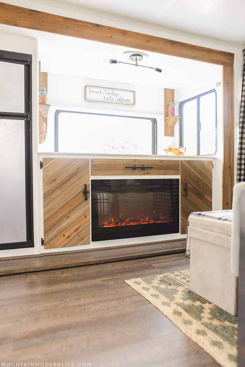 Custom Rustic Modern Media Cabinet - 10 Favorite Posts of 2016 | MountainModernLife.com