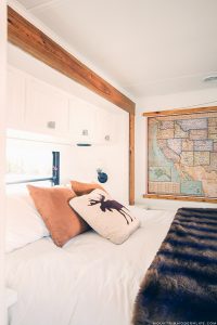Come see how an outdated RV was transformed into a Mountain Modern Motorhome! #RVremodel #RVrenovation #camperremodel #camperrenovation #campermakeover #RVmakeover #mountainmodernlife #rusticmodern #mountainmodern #tinyhome #beforeafter