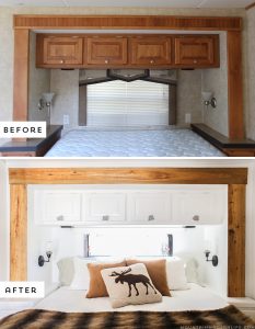 Come see how an outdated RV was transformed into a Mountain Modern Motorhome!