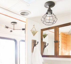 Want to replace those old light fixtures in your motorhome with updated RV interior lighting? It's a lot easier than you think! MountainModernLife.com