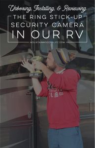 Looking for a RV Security Camera? Check out our Ring Stick-Up Cam Review!