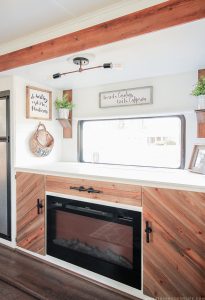 Could you live in less than 300 square feet? See how this outdated motorhome was completely transformed into a rustic modern RV! MountainModernLife.com