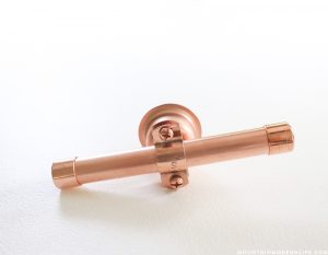How to Make Rustic Modern Cabinet Pulls | MountainModernLife.com