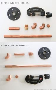 Rustic Modern DIY Paper Towel Holder using Copper Pipe Fittings | MountainModernLife.com
