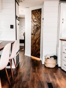 If white paint, various wood tones, and lots of texture is your thing, you'll love these rustic camper remodels! Photo Source: This Little Adventure