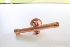 How to Make Rustic Modern Cabinet Pulls | MountainModernLife.com