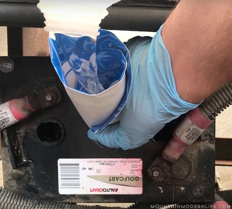 Do you maintain your RV house batteries? We realized recently how important it is to take good care of them. | MountainModernLife.com