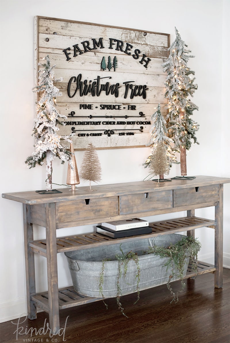 Farm Fresh Christmas Trees Sign