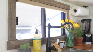 Looking for ways to add warmth and texture to your home or RV? See how easy it is to make burlap roller shades! MountainModernLife.com