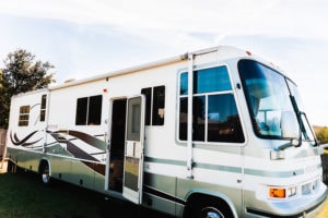 Camper Design Vibes: Modern Meets Rustic in this Creative RV Renovation from This Little Adventure! Featured on MountainModernLife.com