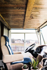 Camper Design Vibes: Modern Meets Rustic in this Creative RV Renovation from This Little Adventure! Featured on MountainModernLife.com