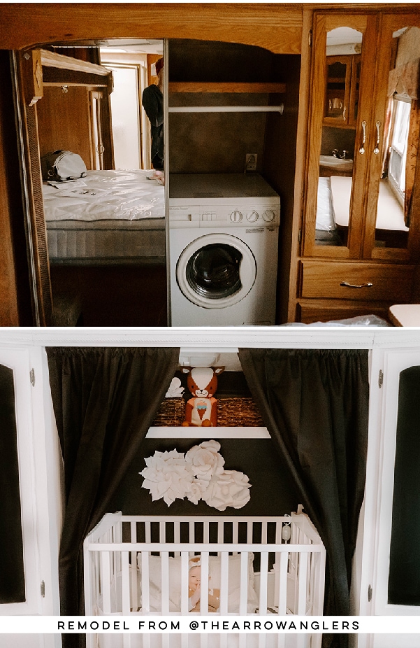 Tour this modern farmhouse-inspired fifth wheel from The Arrow Anglers over at MountainModernLife.com!