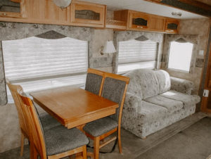Tour this modern farmhouse-inspired fifth wheel from The Arrow Anglers! MountainModernLife.com