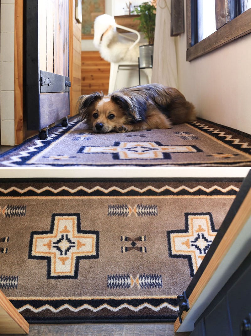 Check out these 10 Southwestern Rug Runners that will add cabin vibes to your home or RV + Enter the GIVEAWAY to win your own rug! MountainModernLife.com