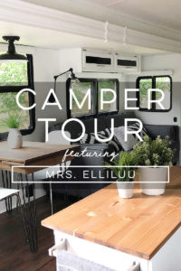 Design Vibes: Tour this renovated camper from Mrs. Elliluu!
