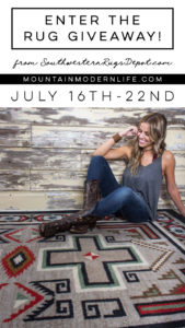 Southwestern Rug Giveaway