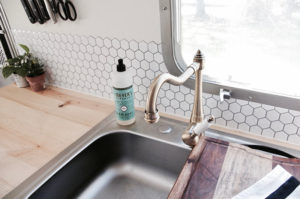 Tour this Modern Eclectic Airstream Renovation from Genuinely Ginger | Featured on MountainModernLife.com