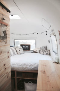 Tour this Modern Eclectic Airstream Renovation from Genuinely Ginger | Featured on MountainModernLife.com