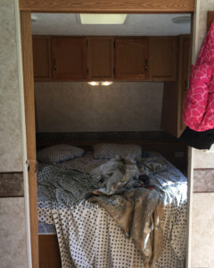 (Camper) Design Vibes Featuring ThoseByrneGirls: See how a family of 6 travels in this bohemian-inspired Camper! MountainModernLife.com